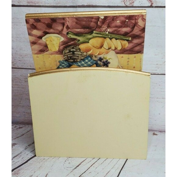 Anister Gift Inc Wooden Storage Open & Close Lid Mini Storage Box Kitchen Décor - Picture 6 of 12